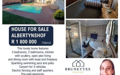 NEW LISTING – House For Sale in Albertynshof, Kimberley