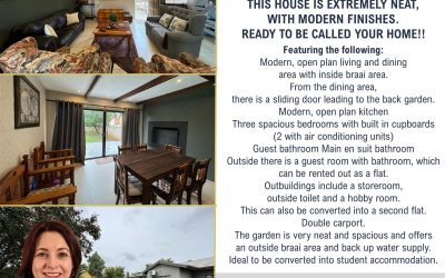 Sole and Exclusive Mandate! NEW LISTING IN NEW PARK – Listed 08.08.2024