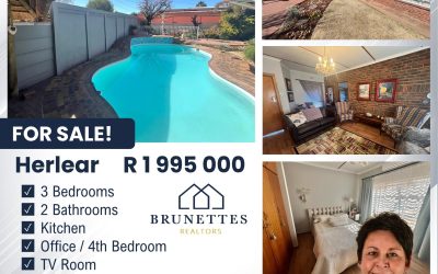 3 Bedroom House For Sale in Herlear, Kimberley – Contact Clive Burger to view now!