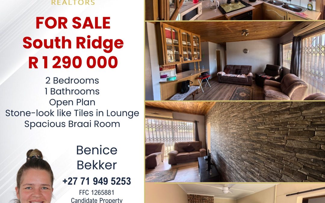 2 Bedroom House For Sale in South Ridge, Kimberley